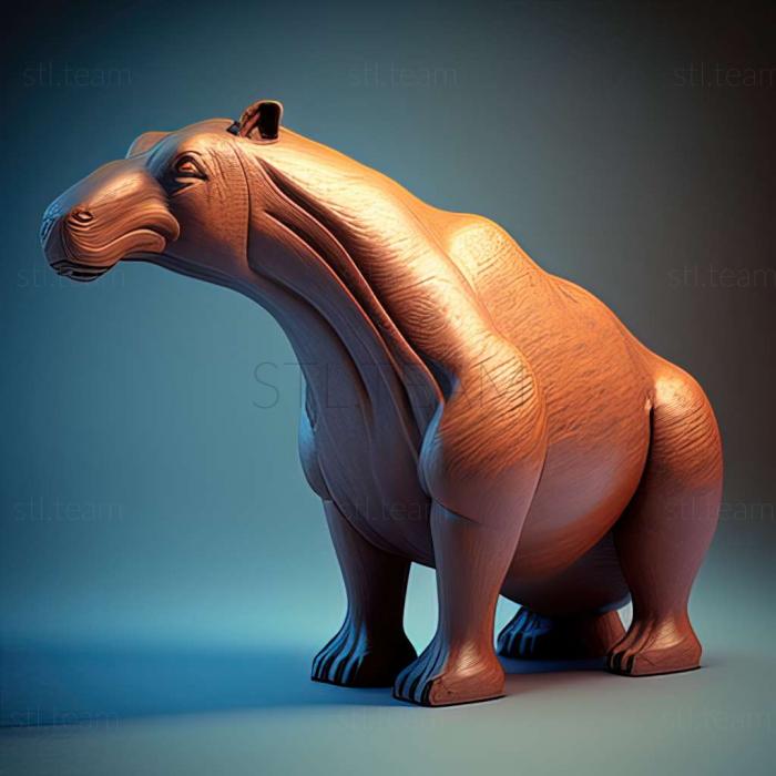 3D model Promegatherium (STL)